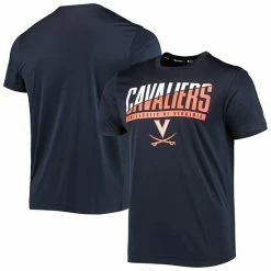 Men's Champion Navy Virginia Cavaliers Wordmark Slash T-Shirt -Champion shop unnamed file 4830