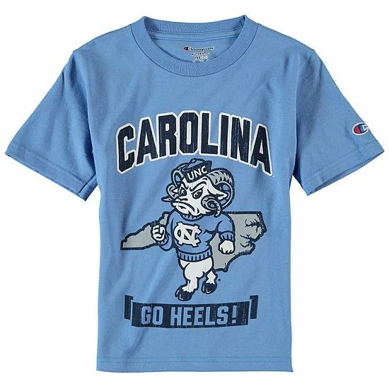 Youth Champion Carolina Blue North Carolina Tar Heels Strong Mascot T-Shirt Youth Champion Carolina Blue North Carolina Tar Heels Strong Mascot T-Shirt -Champion shop unnamed file 4871