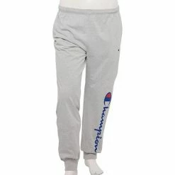 Big & Tall Champion® Graphic Jersey Joggers Granite Heather -Champion shop unnamed file 490