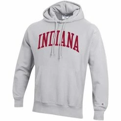 Men's Champion Heathered Gray Indiana Hoosiers Team Arch Reverse Weave Pullover Hoodie 4 Men's Champion Heathered Gray Indiana Hoosiers Team Arch Reverse Weave Pullover Hoodie -Champion shop unnamed file 4906