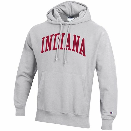Men's Champion Heathered Gray Indiana Hoosiers Team Arch Reverse Weave Pullover Hoodie Men's Champion Heathered Gray Indiana Hoosiers Team Arch Reverse Weave Pullover Hoodie -Champion shop unnamed file 4906