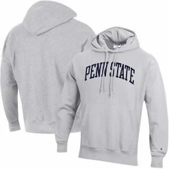 Men's Champion Heathered Gray Penn State Nittany Lions Team Arch Reverse Weave Pullover Hoodie 3 Men's Champion Heathered Gray Penn State Nittany Lions Team Arch Reverse Weave Pullover Hoodie -Champion shop unnamed file 4917