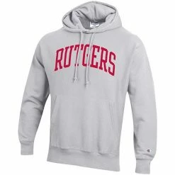 Men's Champion Heathered Gray Rutgers Scarlet Knights Team Arch Reverse Weave Pullover Hoodie 4 Men's Champion Heathered Gray Rutgers Scarlet Knights Team Arch Reverse Weave Pullover Hoodie -Champion shop unnamed file 4925