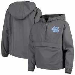 Youth Champion Graphite North Carolina Tar Heels Pack & Go Windbreaker Jacket