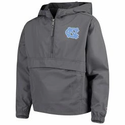 Youth Champion Graphite North Carolina Tar Heels Pack & Go Windbreaker Jacket -Champion shop unnamed file 4981
