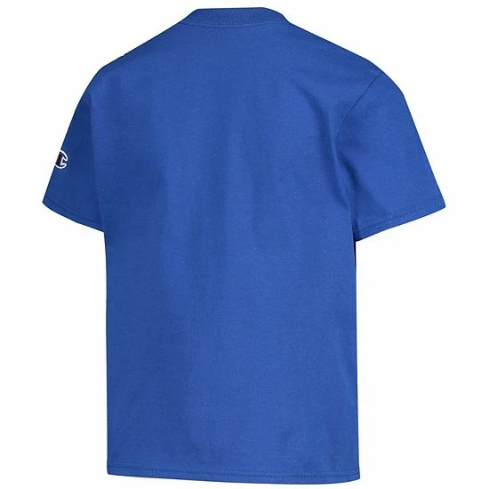 Youth Champion Royal Kansas Jayhawks Basketball T-Shirt 6 Youth Champion Royal Kansas Jayhawks Basketball T-Shirt - Image 4