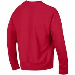 Men's Champion Scarlet Rutgers Scarlet Knights Arch Reverse Weave Pullover Sweatshirt -Champion shop unnamed file 5005