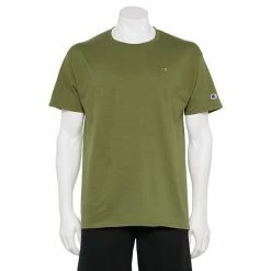 Men's Champion® Classic Jersey Tee Dark Green -Champion shop unnamed file 504