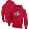Men's Champion Scarlet Ohio State Buckeyes Vault Logo Reverse Weave Pullover Hoodie 2 Men's Champion Scarlet Ohio State Buckeyes Vault Logo Reverse Weave Pullover Hoodie -Champion shop unnamed file 5047