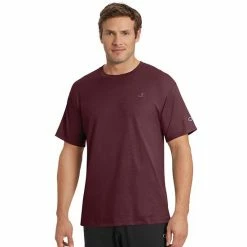 Men's Champion® Classic Jersey Tee Dark Green -Champion shop unnamed file 511