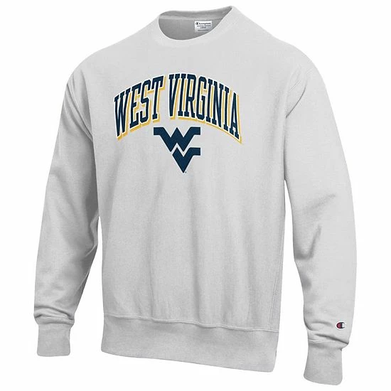 Men's Champion Gray West Virginia Mountaineers Arch Over Logo Reverse Weave Pullover Sweatshirt Men's Champion Gray West Virginia Mountaineers Arch Over Logo Reverse Weave Pullover Sweatshirt -Champion shop unnamed file 5142