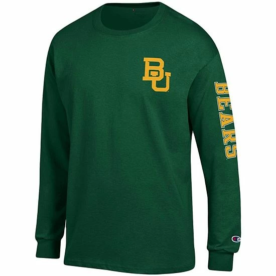 Men's Champion Green Baylor Bears Team Stack Long Sleeve T-Shirt Men's Champion Green Baylor Bears Team Stack Long Sleeve T-Shirt -Champion shop unnamed file 5147
