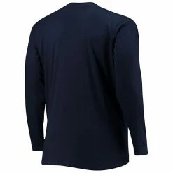 Men's Champion Navy North Carolina Tar Heels Big & Tall 2-Hit Long Sleeve T-Shirt -Champion shop unnamed file 5161