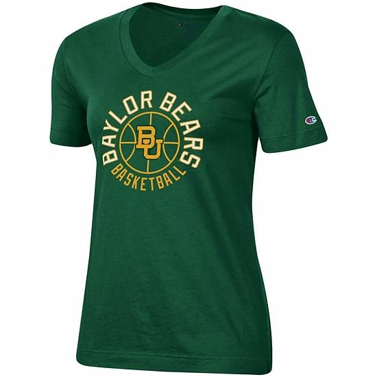 Women's Champion Green Baylor Bears Basketball V-Neck T-Shirt Women's Champion Green Baylor Bears Basketball V-Neck T-Shirt -Champion shop unnamed file 5164