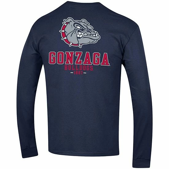 Men's Champion Navy Gonzaga Bulldogs Team Stack Long Sleeve T-Shirt Men's Champion Navy Gonzaga Bulldogs Team Stack Long Sleeve T-Shirt -Champion shop unnamed file 5175