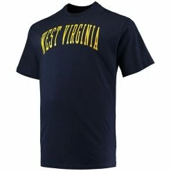 Men's Champion Navy West Virginia Mountaineers Big & Tall Arch Team Logo T-Shirt 4 Men's Champion Navy West Virginia Mountaineers Big & Tall Arch Team Logo T-Shirt -Champion shop unnamed file 5238