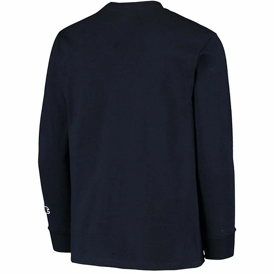 Youth Champion Navy Villanova Wildcats Lockup Long Sleeve T-Shirt Youth Champion Navy Villanova Wildcats Lockup Long Sleeve T-Shirt -Champion shop unnamed file 5255