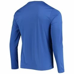 Men's Champion Royal Boise State Broncos Wordmark Slash Long Sleeve T-Shirt -Champion shop unnamed file 5263