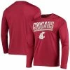 Men's Champion Crimson Washington State Cougars Wordmark Slash Long Sleeve T-Shirt 2 Men's Champion Crimson Washington State Cougars Wordmark Slash Long Sleeve T-Shirt -Champion shop unnamed file 5286