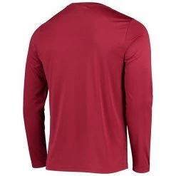 Men's Champion Crimson Washington State Cougars Wordmark Slash Long Sleeve T-Shirt -Champion shop unnamed file 5289