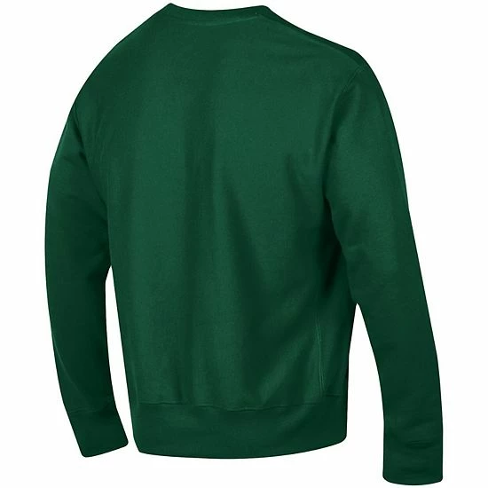 Men's Champion Green Michigan State Spartans Vault Logo Reverse Weave Pullover Sweatshirt Men's Champion Green Michigan State Spartans Vault Logo Reverse Weave Pullover Sweatshirt -Champion shop unnamed file 5305