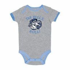 Newborn & Infant Champion Carolina Blue/Heather Gray/White North Carolina Tar Heels Three-Pack Bodysuit Set -Champion shop unnamed file 5309