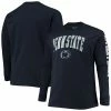 Men's Champion Navy Penn State Nittany Lions Big & Tall 2-Hit Long Sleeve T-Shirt -Champion shop unnamed file 5315