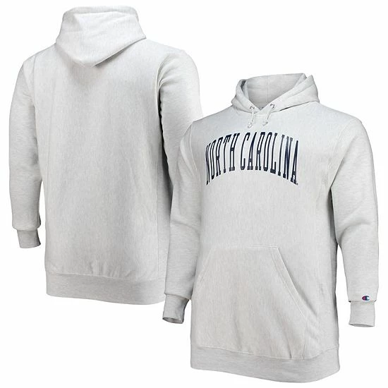 Men's Champion Heathered Gray North Carolina Tar Heels Big & Tall Reverse Weave Fleece Pullover Hoodie Sweatshirt Men's Champion Heathered Gray North Carolina Tar Heels Big & Tall Reverse Weave Fleece Pullover Hoodie Sweatshirt -Champion shop unnamed file 5319