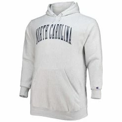 Men's Champion Heathered Gray North Carolina Tar Heels Big & Tall Reverse Weave Fleece Pullover Hoodie Sweatshirt 4 Men's Champion Heathered Gray North Carolina Tar Heels Big & Tall Reverse Weave Fleece Pullover Hoodie Sweatshirt -Champion shop unnamed file 5321