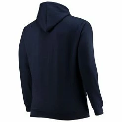 Men's Champion Navy North Carolina Tar Heels Big & Tall Arch Over Logo Powerblend Pullover Hoodie -Champion shop unnamed file 5354