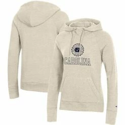 Women's Champion Heathered Oatmeal North Carolina Tar Heels College Seal Pullover Hoodie 3 Women's Champion Heathered Oatmeal North Carolina Tar Heels College Seal Pullover Hoodie -Champion shop unnamed file 5356