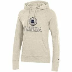 Women's Champion Heathered Oatmeal North Carolina Tar Heels College Seal Pullover Hoodie 4 Women's Champion Heathered Oatmeal North Carolina Tar Heels College Seal Pullover Hoodie -Champion shop unnamed file 5357