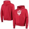 Men's Champion Crimson Indiana Hoosiers Vault Logo Reverse Weave Pullover Hoodie -Champion shop unnamed file 5366