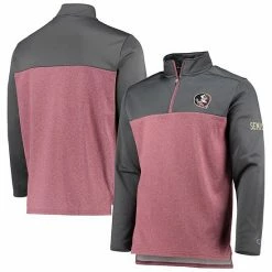 Men's Champion Garnet Florida State Seminoles Gameday Quarter-Zip Jacket