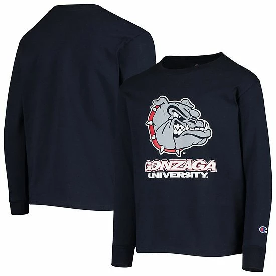 Youth Champion Navy Gonzaga Bulldogs Lockup Long Sleeve T-Shirt Youth Champion Navy Gonzaga Bulldogs Lockup Long Sleeve T-Shirt -Champion shop unnamed file 5444