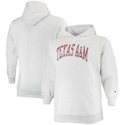 Men's Champion Heathered Gray Texas A&M Aggies Big & Tall Reverse Weave Fleece Pullover Hoodie Sweatshirt 3 Men's Champion Heathered Gray Texas A&M Aggies Big & Tall Reverse Weave Fleece Pullover Hoodie Sweatshirt -Champion shop unnamed file 5493