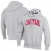 Men's Champion Heathered Gray Cincinnati Bearcats Team Arch Reverse Weave Pullover Hoodie 2 Men's Champion Heathered Gray Cincinnati Bearcats Team Arch Reverse Weave Pullover Hoodie -Champion shop unnamed file 5503