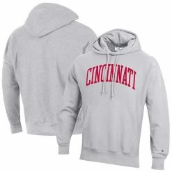Men's Champion Heathered Gray Cincinnati Bearcats Team Arch Reverse Weave Pullover Hoodie 3 Men's Champion Heathered Gray Cincinnati Bearcats Team Arch Reverse Weave Pullover Hoodie -Champion shop unnamed file 5504