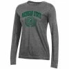 Women's Champion Heathered Charcoal Michigan State Spartans University Laurels Long Sleeve T-Shirt 2 Women's Champion Heathered Charcoal Michigan State Spartans University Laurels Long Sleeve T-Shirt -Champion shop unnamed file 5507