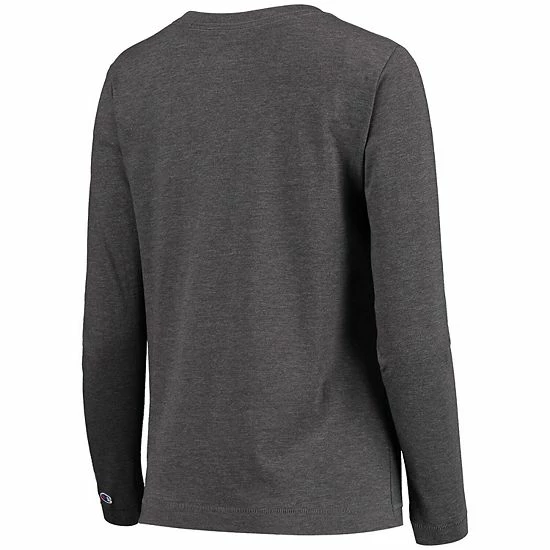 Women's Champion Heathered Charcoal Michigan State Spartans University Laurels Long Sleeve T-Shirt Women's Champion Heathered Charcoal Michigan State Spartans University Laurels Long Sleeve T-Shirt -Champion shop unnamed file 5510