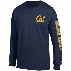 Men's Champion Navy Cal Bears Team Stack Long Sleeve T-Shirt 4 Men's Champion Navy Cal Bears Team Stack Long Sleeve T-Shirt -Champion shop unnamed file 5517