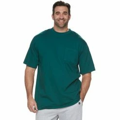 Big & Tall Champion® Solid Crewneck Pocket Tee Midnight Vista Blue 13 Big & Tall Champion® Solid Crewneck Pocket Tee Midnight Vista Blue -Champion shop unnamed file 552