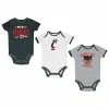 Newborn & Infant Champion Red/Heather Gray/White Cincinnati Bearcats Three-Pack Bodysuit Set 1 Newborn & Infant Champion Red/Heather Gray/White Cincinnati Bearcats Three-Pack Bodysuit Set -Champion shop unnamed file 5594
