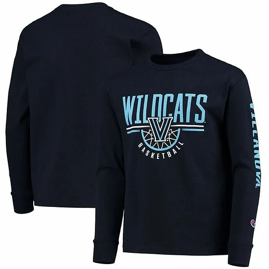 Youth Champion Navy Villanova Wildcats Basketball Long Sleeve T-Shirt Youth Champion Navy Villanova Wildcats Basketball Long Sleeve T-Shirt -Champion shop unnamed file 5603