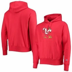 Men's Champion Red Louisville Cardinals Vault Logo Reverse Weave Pullover Hoodie 3 Men's Champion Red Louisville Cardinals Vault Logo Reverse Weave Pullover Hoodie -Champion shop unnamed file 5708