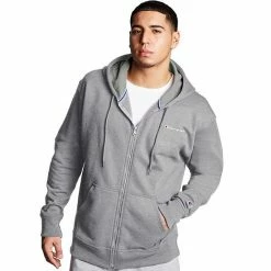 Men's Champion® Powerblend Fleece Full-Zip Hoodie Black -Champion shop unnamed file 571