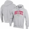 Men's Champion Heathered Gray Ohio State Buckeyes Big & Tall Reverse Weave Fleece Pullover Hoodie Sweatshirt 1 Men's Champion Heathered Gray Ohio State Buckeyes Big & Tall Reverse Weave Fleece Pullover Hoodie Sweatshirt -Champion shop unnamed file 5718