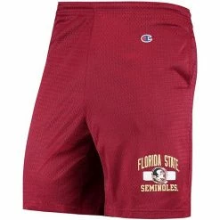 Men's Champion Garnet Florida State Seminoles Team Classic Shorts -Champion shop unnamed file 5728