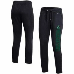 Women's Champion® Heathered Black Michigan State Spartans 2.0 Fleece Pants