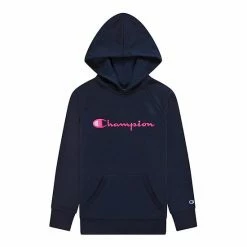 Girls 7-16 Champion® Raglan Hoodie Blue Mist -Champion shop unnamed file 586